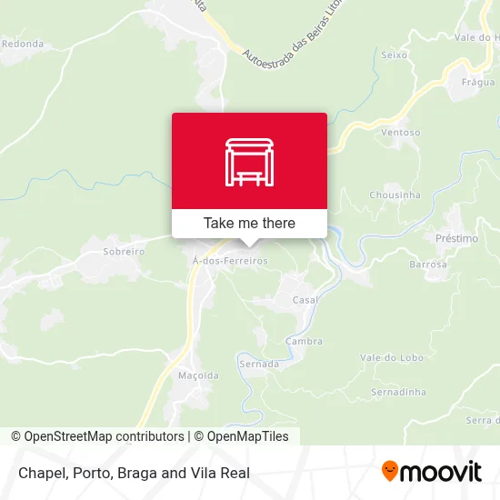 Capela map