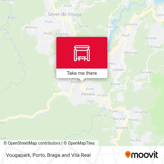 Vougapark map