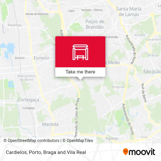 Cardielos map