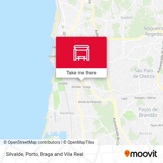 Silvalde map