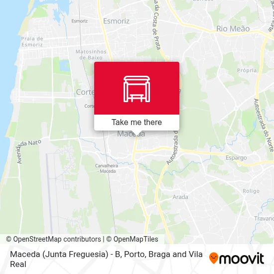 Maceda (Junta Freguesia) - B map