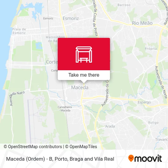 Maceda (Ordem) - B map