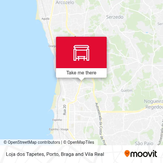 Loja dos Tapetes map