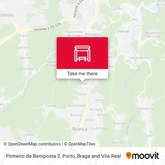 Pinheiro da Bemposta 2 map