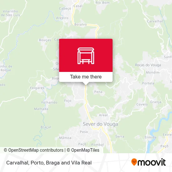 Carvalhal map