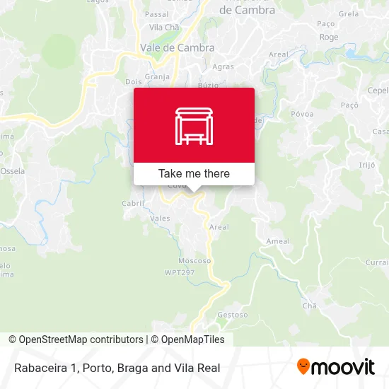 Rabaceira 1 map