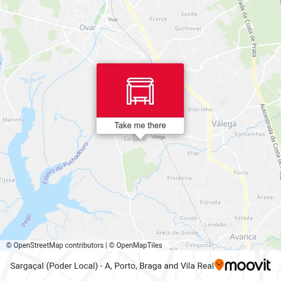 Sargaçal (Poder Local) - A map