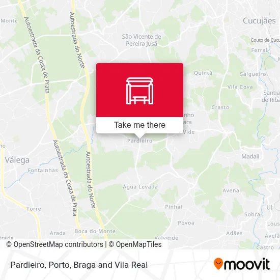Pardieiro map