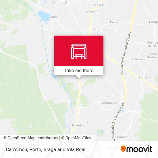 Carromeu map