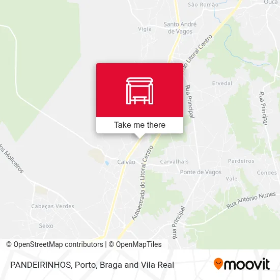PANDEIRINHOS map