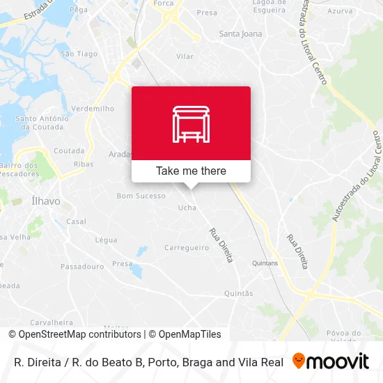 R. Direita / R. do Beato B map