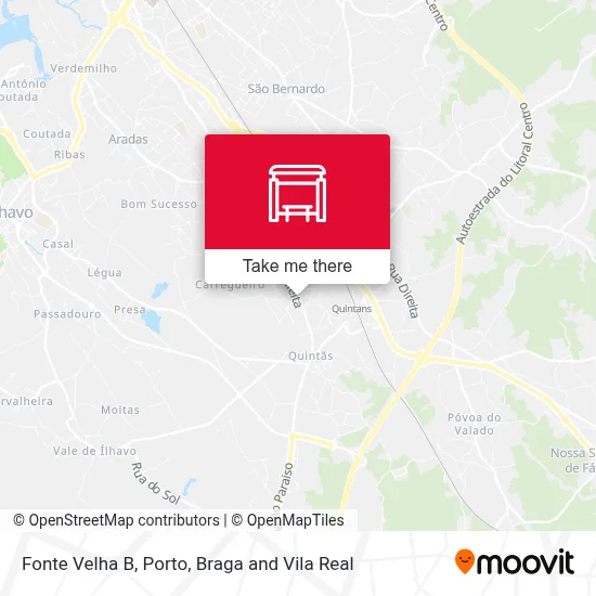 Fonte Velha B map