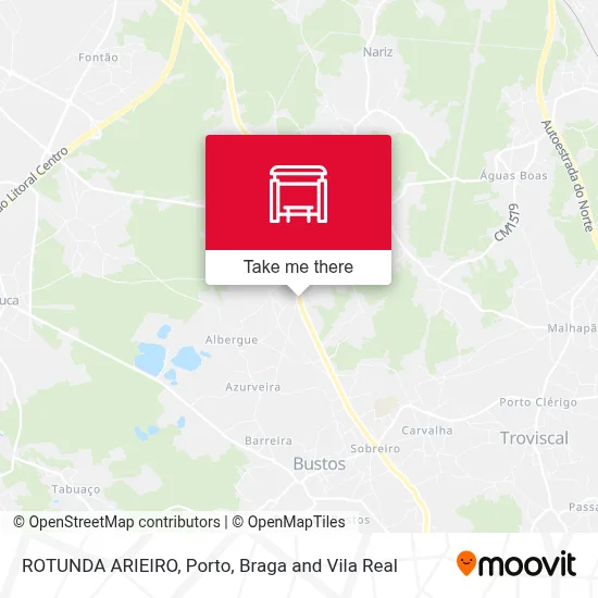 ROTUNDA ARIEIRO map