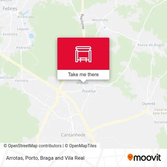 Arrotas map
