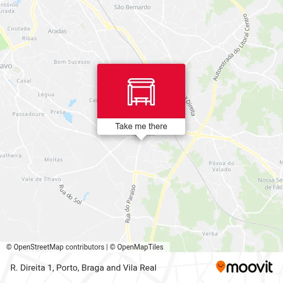 R. Direita 1 mapa