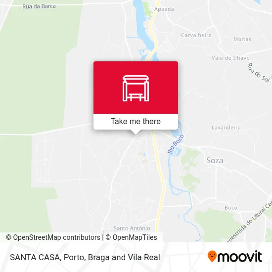 SANTA CASA map