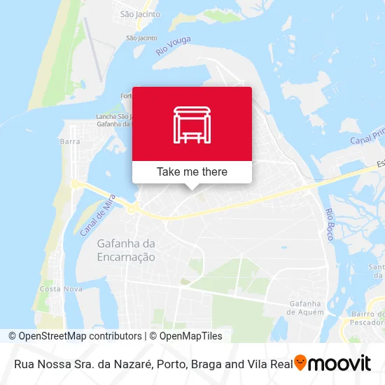Rua Nossa Sra. da Nazaré map