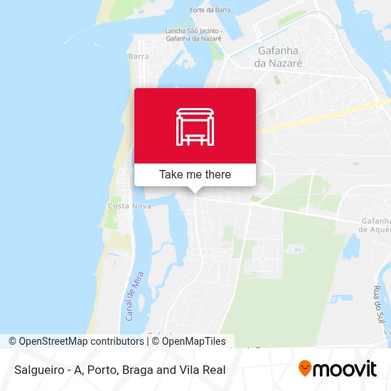 Salgueiro - A map