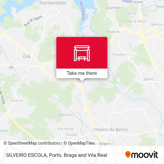 SILVEIRO  ESCOLA map