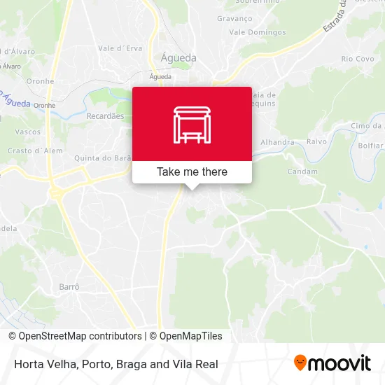 Horta Velha map