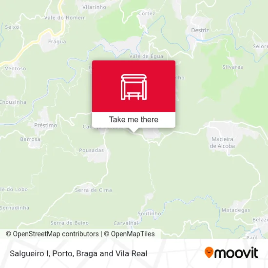 Salgueiro I map