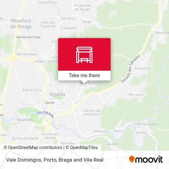 Vale Domingos map
