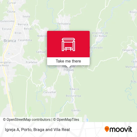 Igreja A map