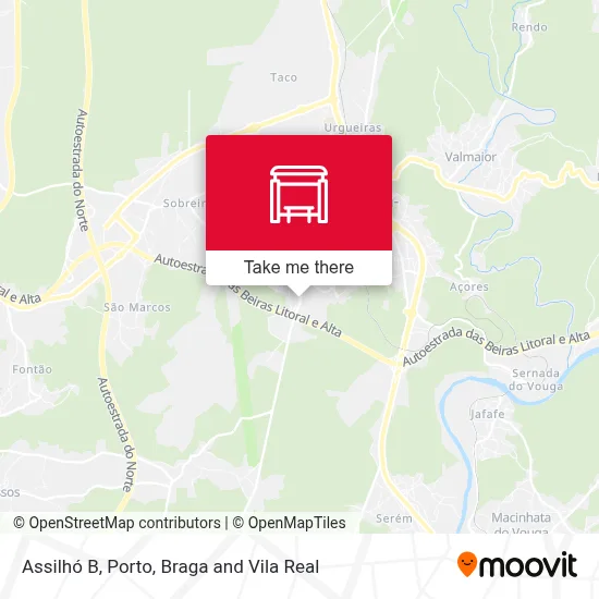 Assilhó B map