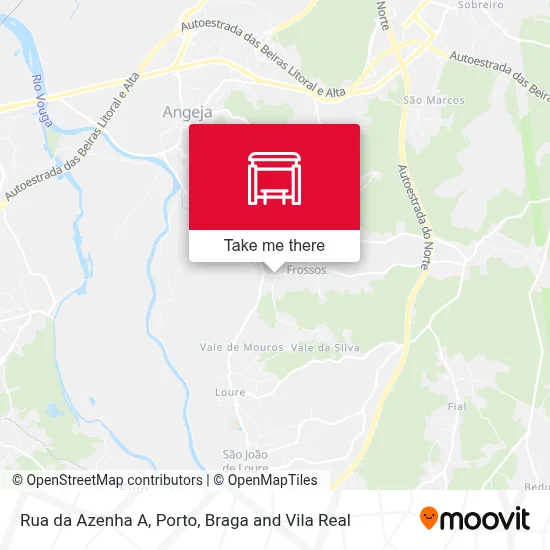 Rua da Azenha A map
