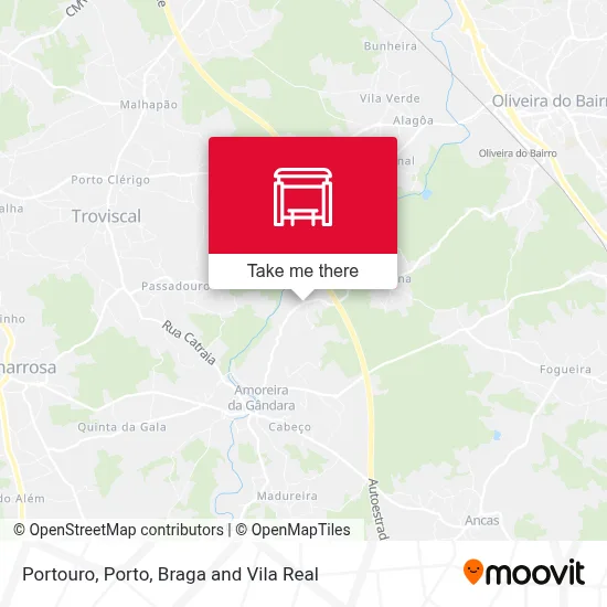 Portouro map