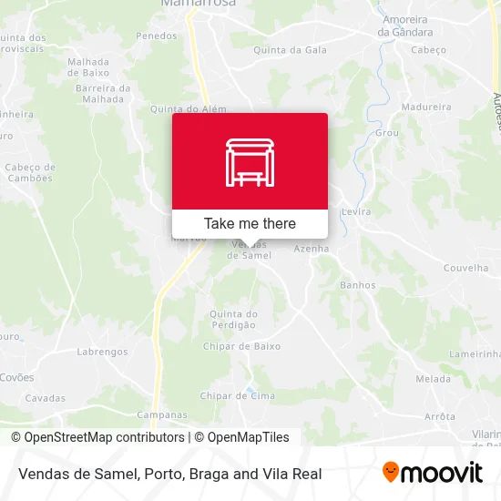 Vendas de Samel map