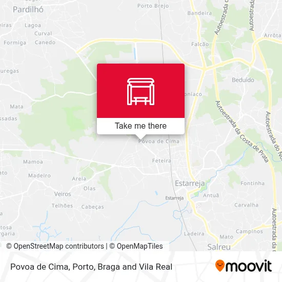 Povoa de Cima map