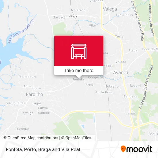 Fontela map