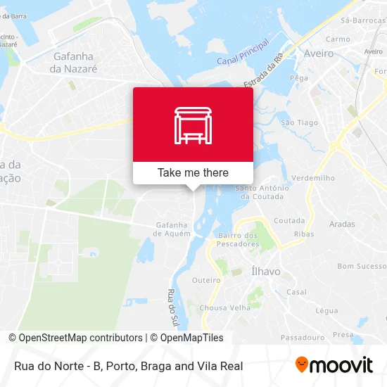 Rua do Norte - B map