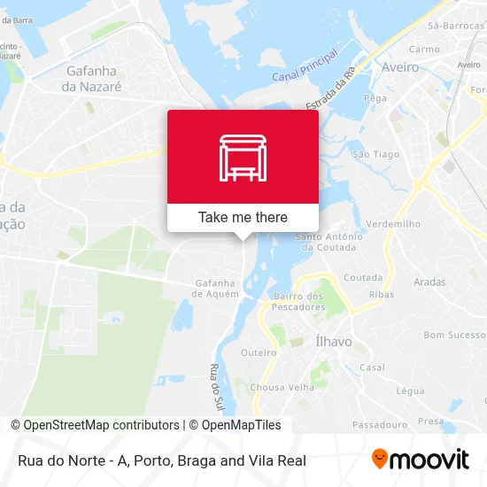 Rua do Norte - A map