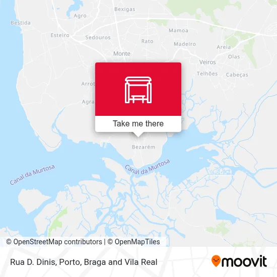 Rua D. Dinis map