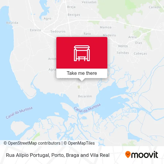 Rua Alípio Portugal map