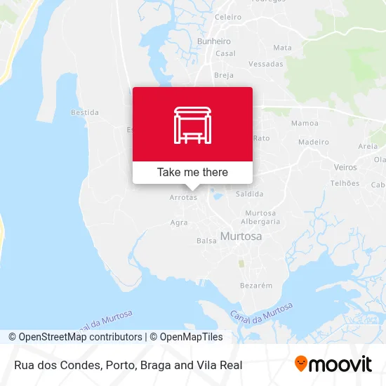 Rua dos Condes map
