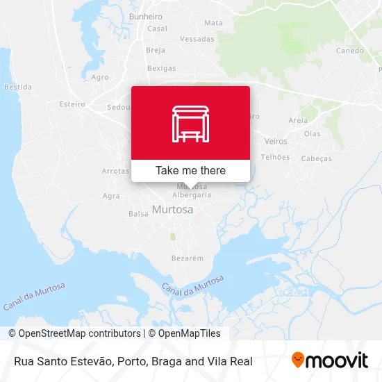 Rua Santo Estevão map