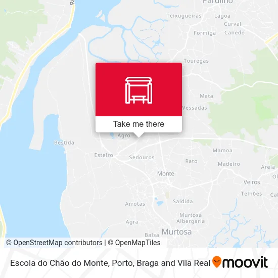 Escola do Chão do Monte map