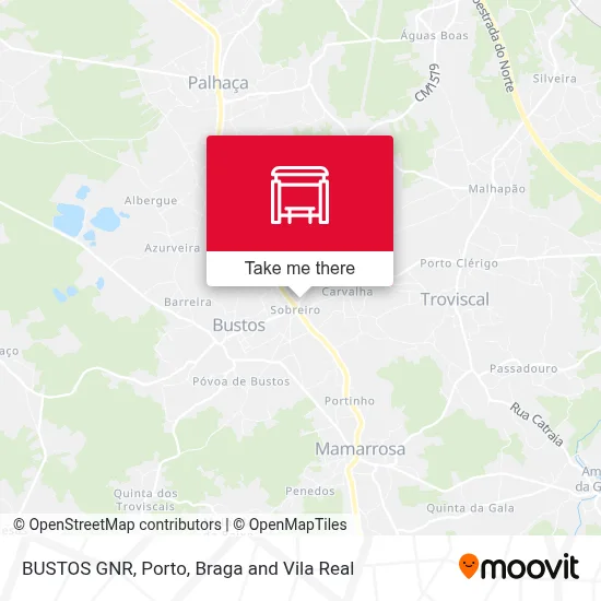 BUSTOS  GNR map