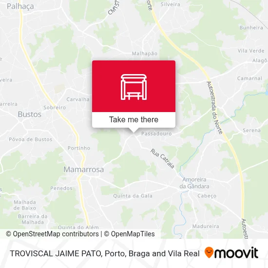 TROVISCAL  JAIME PATO map