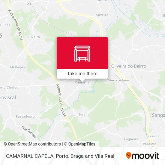 CAMARNAL  CAPELA map