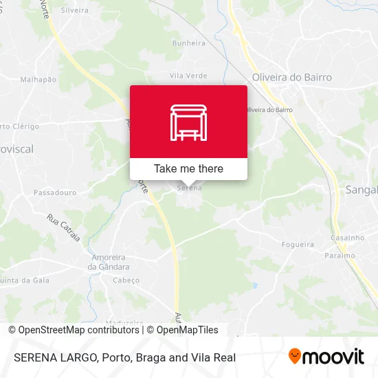 SERENA  LARGO map