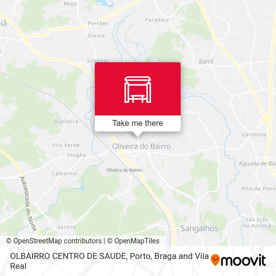 OLBAIRRO  CENTRO DE SAUDE map