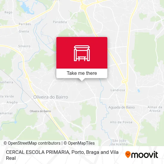 CERCAL  ESCOLA PRIMARIA map