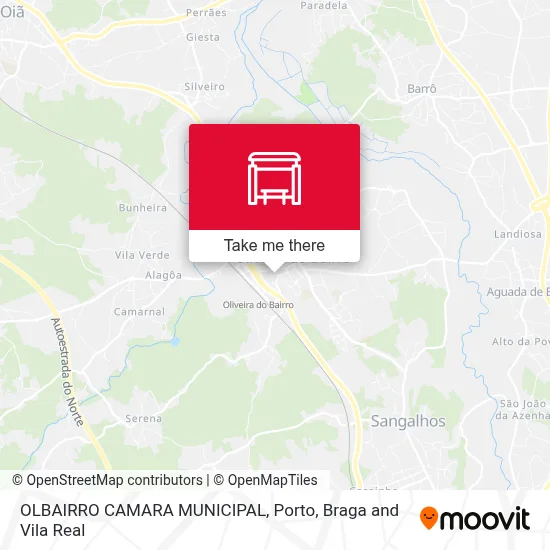 OLBAIRRO  CAMARA MUNICIPAL map