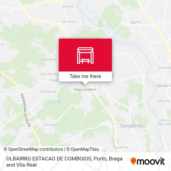 OLBAIRRO  ESTACAO DE COMBOIOS map