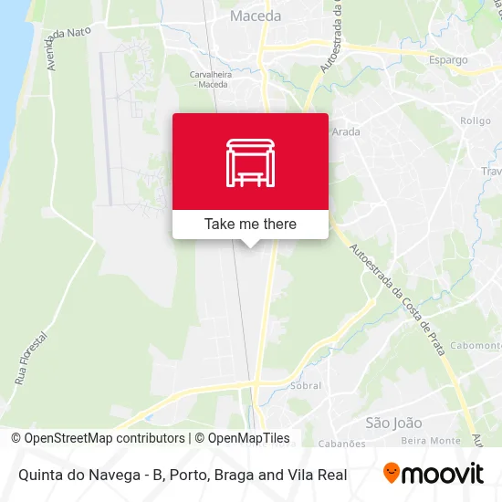 Quinta do Navega - B map
