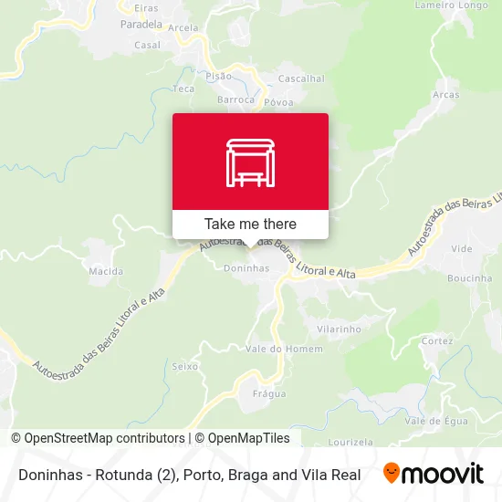 Doninhas - Rotunda (2) map